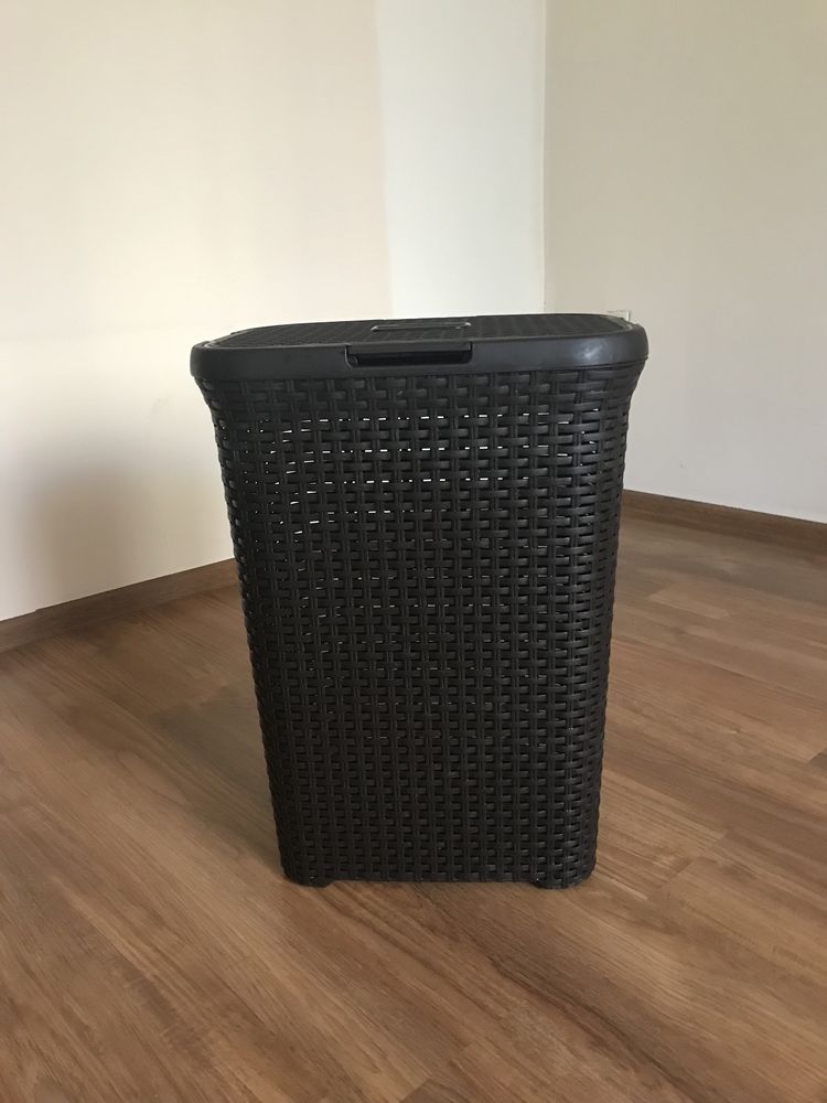 Kosz na pranie Curver brązowy