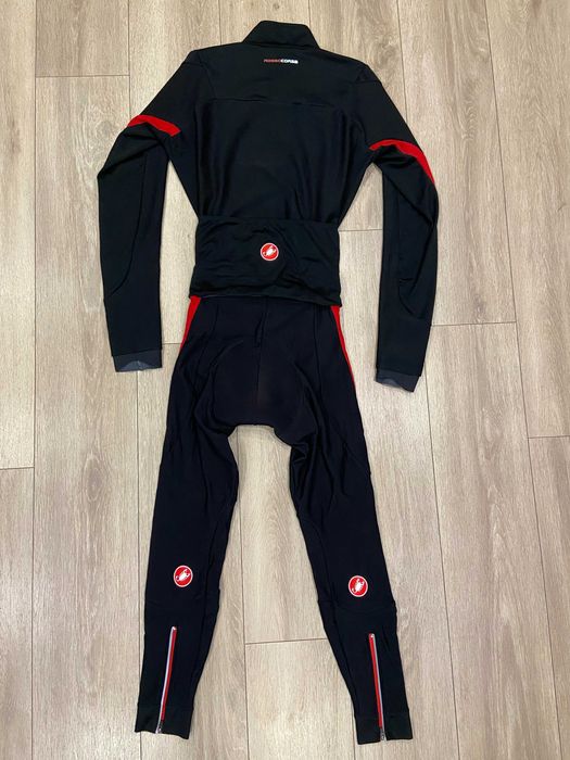 | XL-L | Термо Велокостюм / Велокомбез Castelli Sanremo 3 Thermosuit