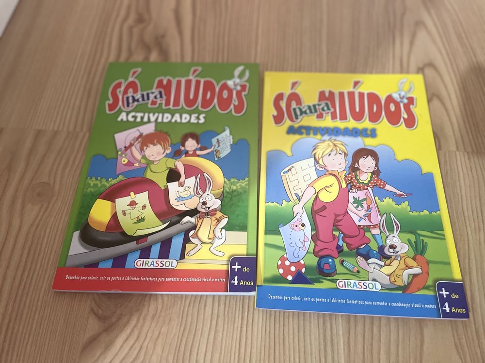 2 livros de actividades