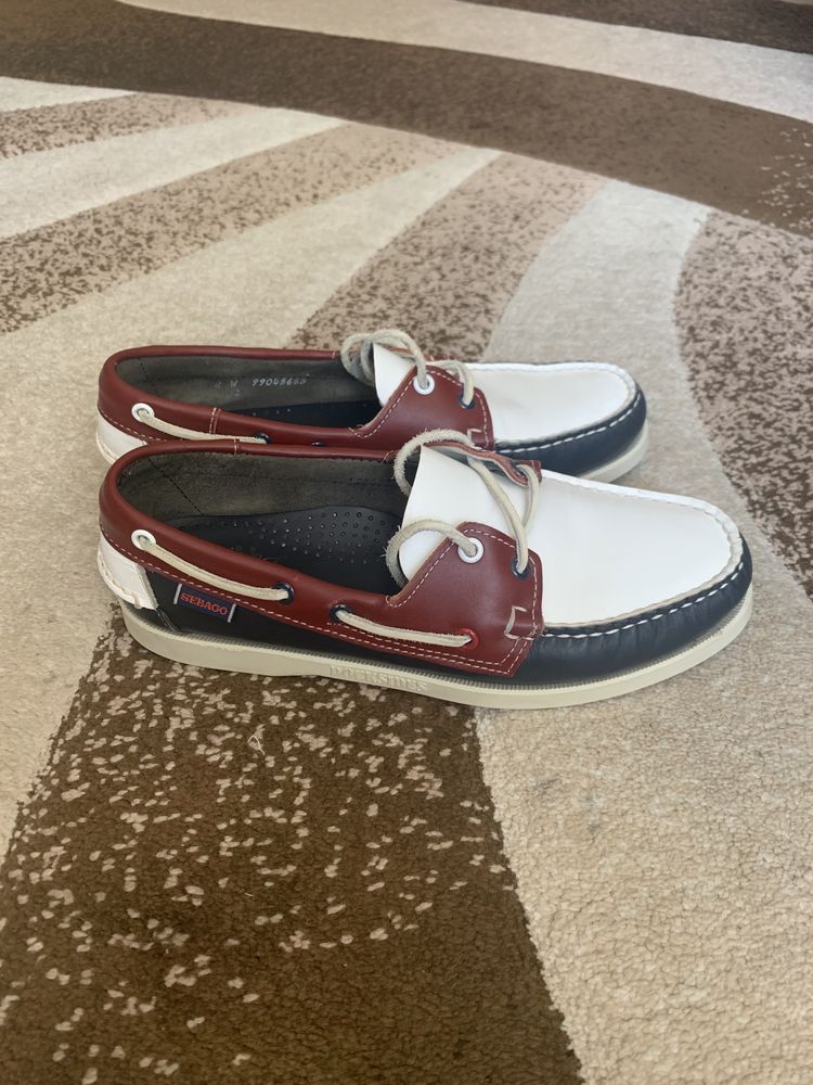 Мокасины топсайдеры SEBAGO DOCKSIDES p.41,5 original DOMINICAN REPUBLI