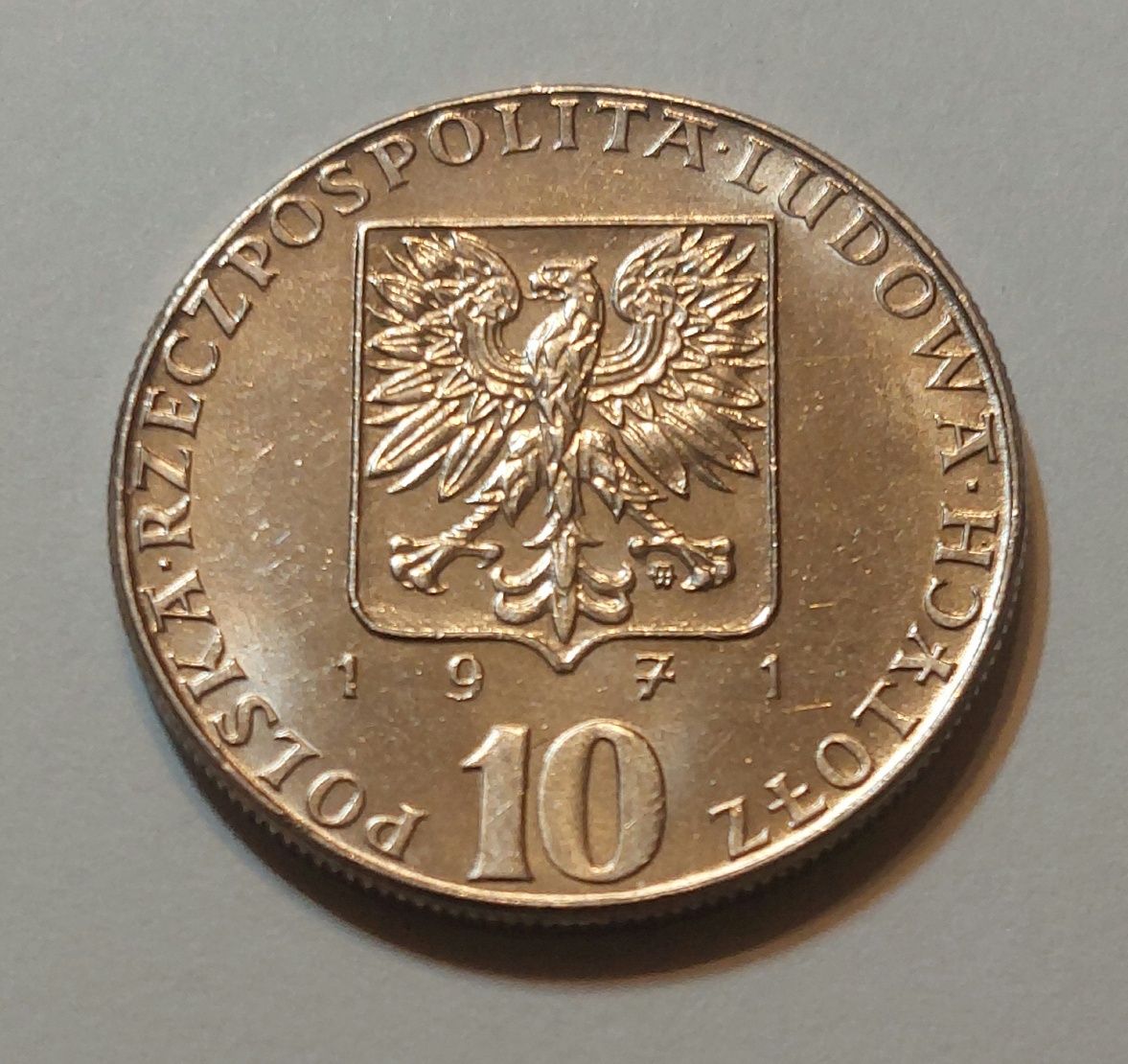 10 złotych 1971 - FAO Fiat Panis (st.1)  [#600]