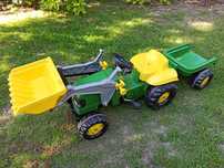 Traktor ciągnik na pedały John  Rolly Kid Toys