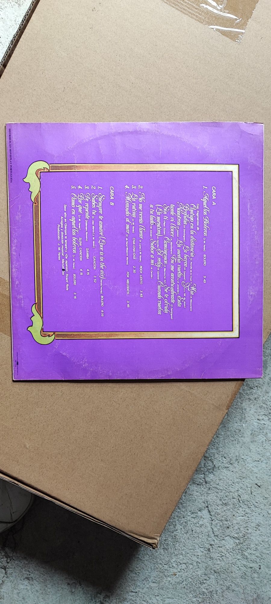 Rolando Ojeda disco vinil.