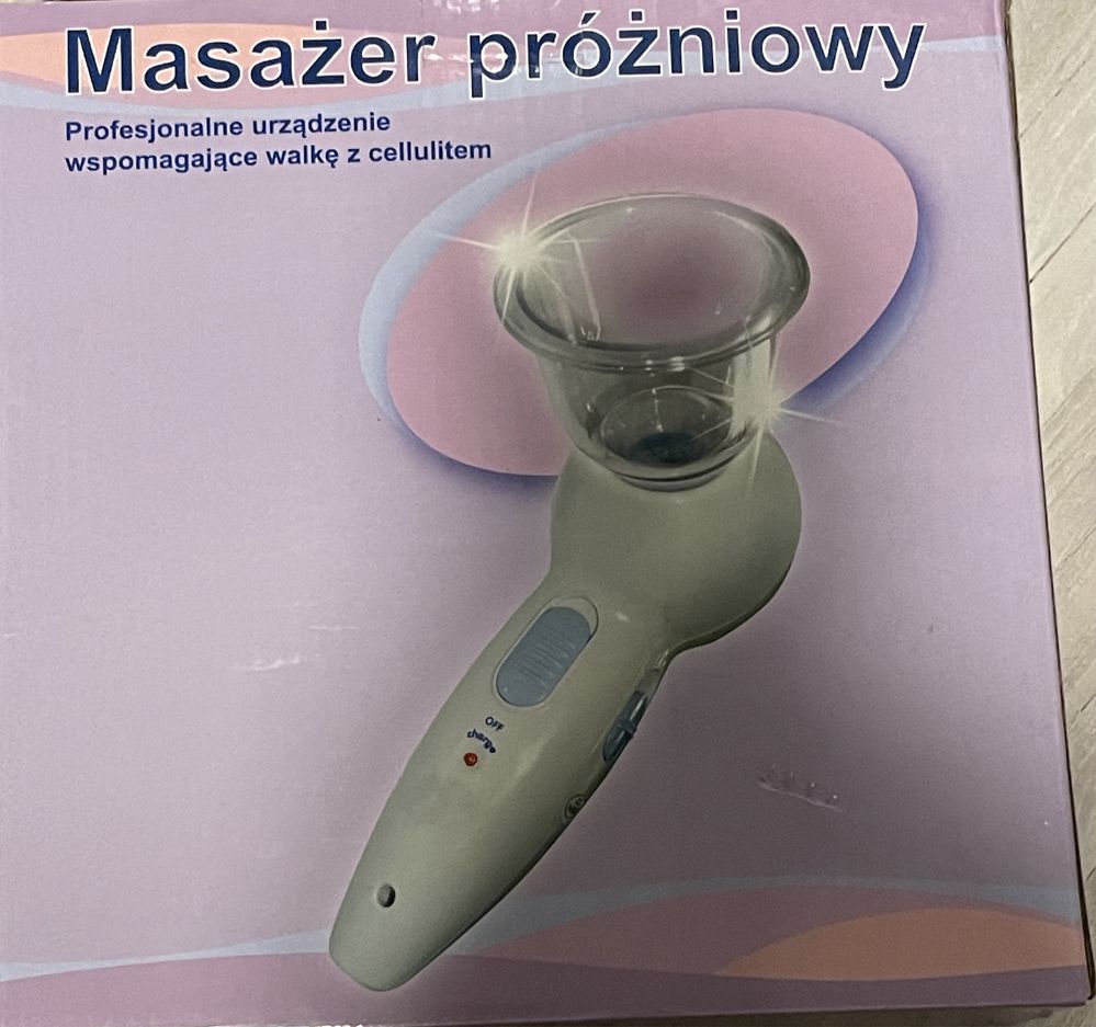 Masażer próżniowy do walki z cellulitem