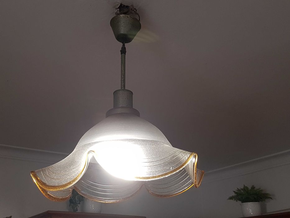 Candeeiros de Teto em Vidro para Cozinha ou Sala