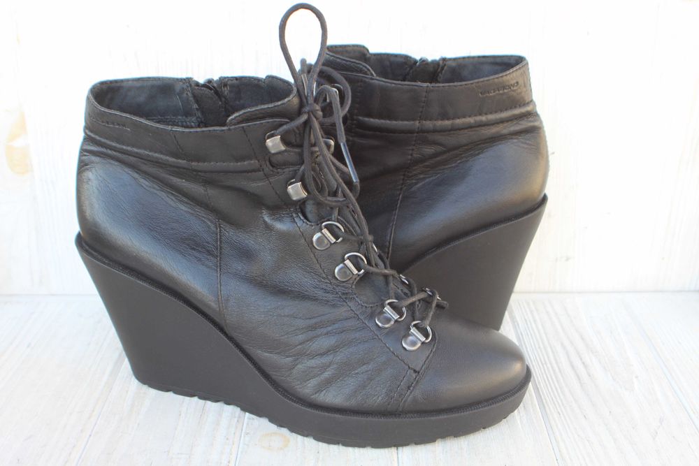 Ботильйони Vagabond шкіра Швеція 41р черевики ботинки ботильоны
