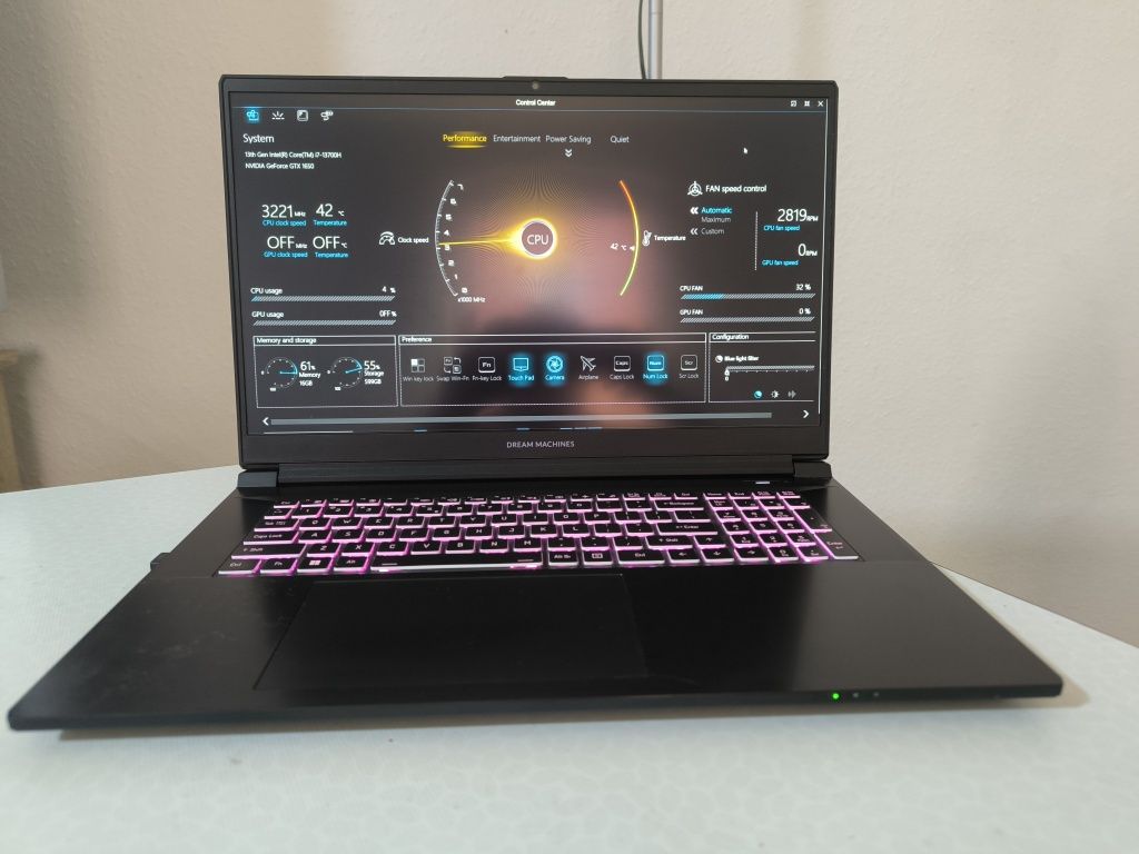 Laptop DM i7 13700H, 17"