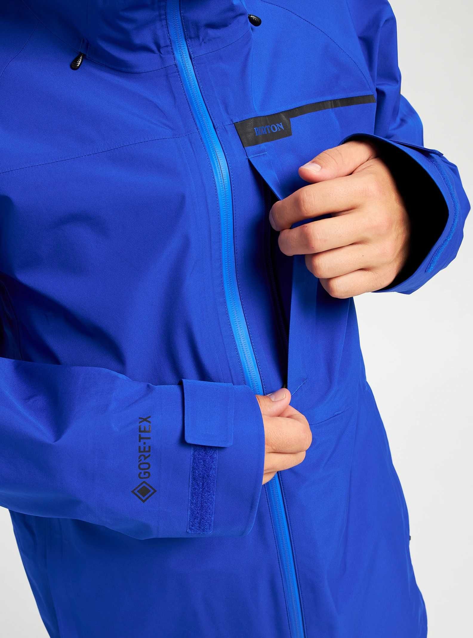 Nowa kurtka Burton 3L Gore-TEX Treeline Cobalt Blue XXS XS 2XS volcom