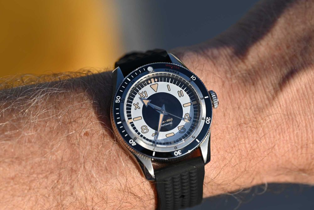zegarek Tandorio – mechanizm Seiko NH35A szafir, ceramika, 20ATM,