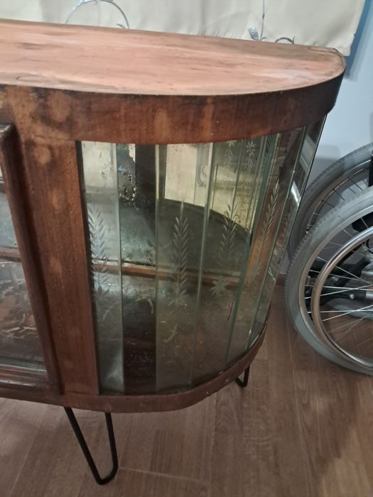 Nadstawka Retro drewniana w stylu Loft