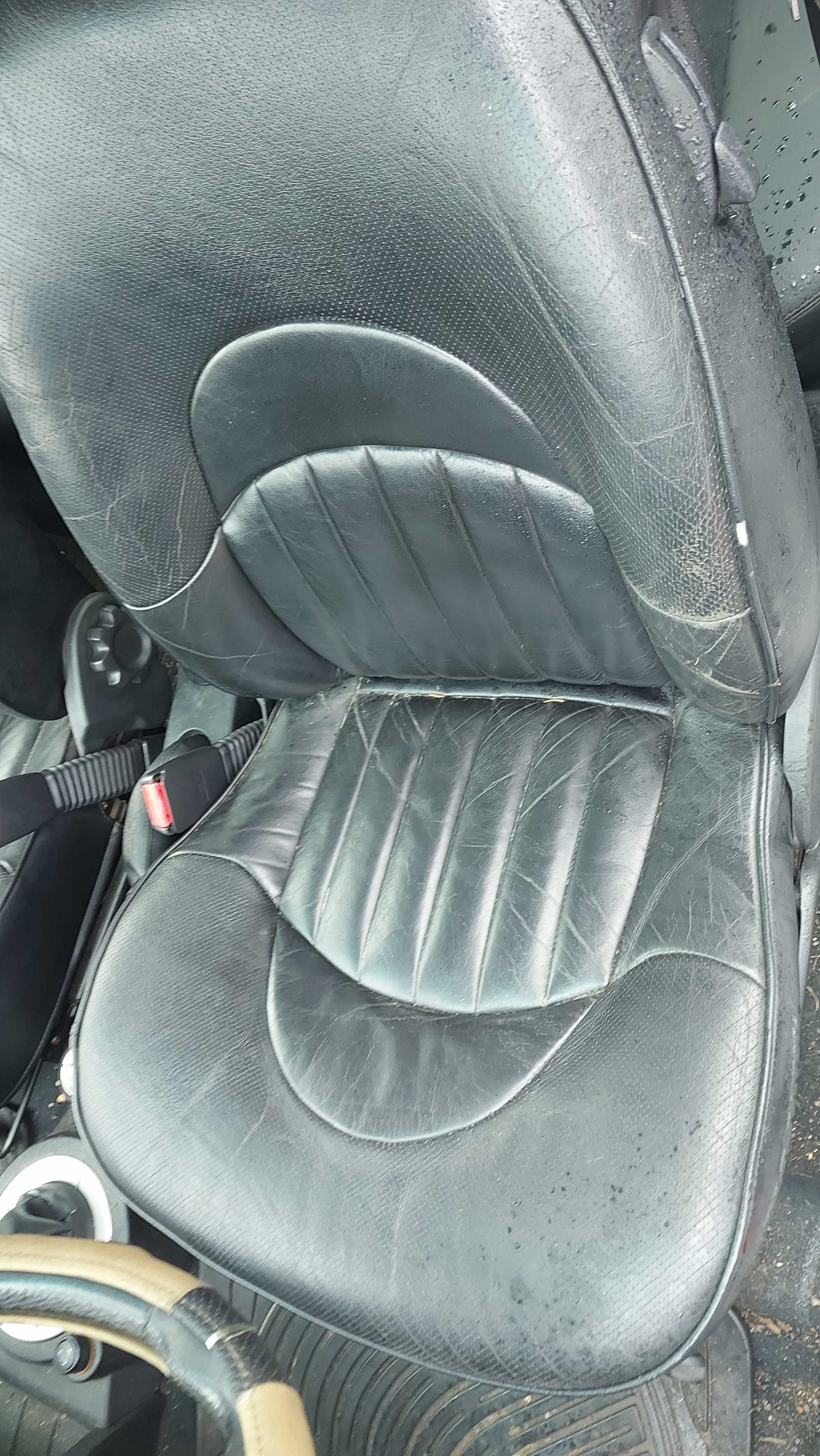 Rover 25 Streetwise fotele kanapa komplet czarna skóra FV części