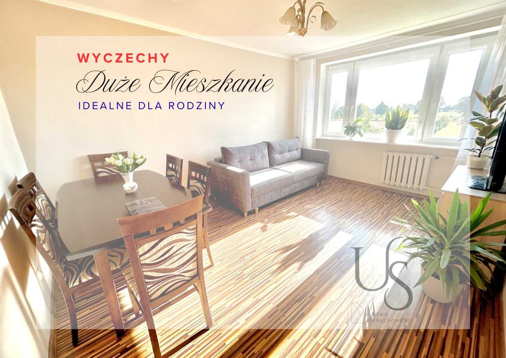 Duże, wygodne, 4-pokojowe mieszkanie z balkonem - Świetne dla Rodziny!