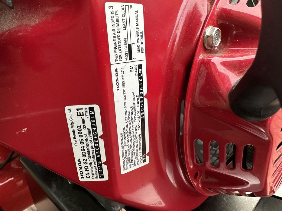 Dmuchawa do liści zboża kołowa Honda Erco EB-9013 Bardzo Mocna!!!