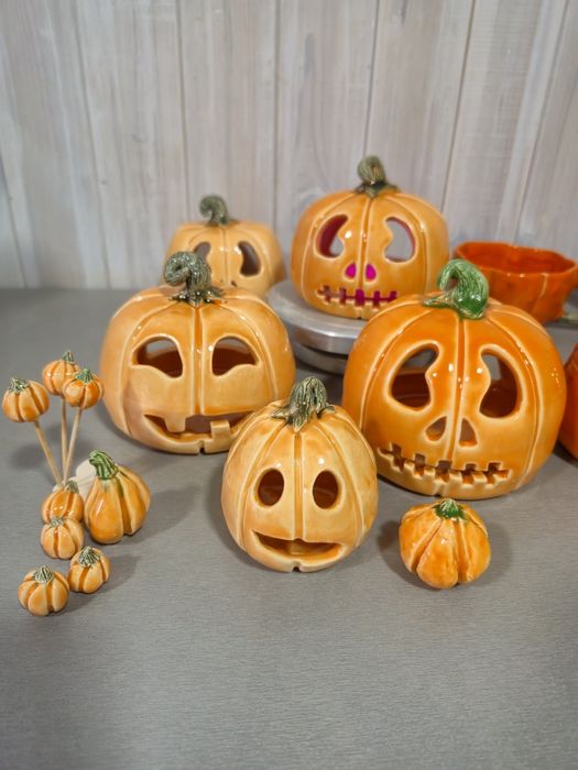 Тыква. Гарбуз. Хеллоуин. Хеловін. Haloween. Ручна работа.  Геловін.