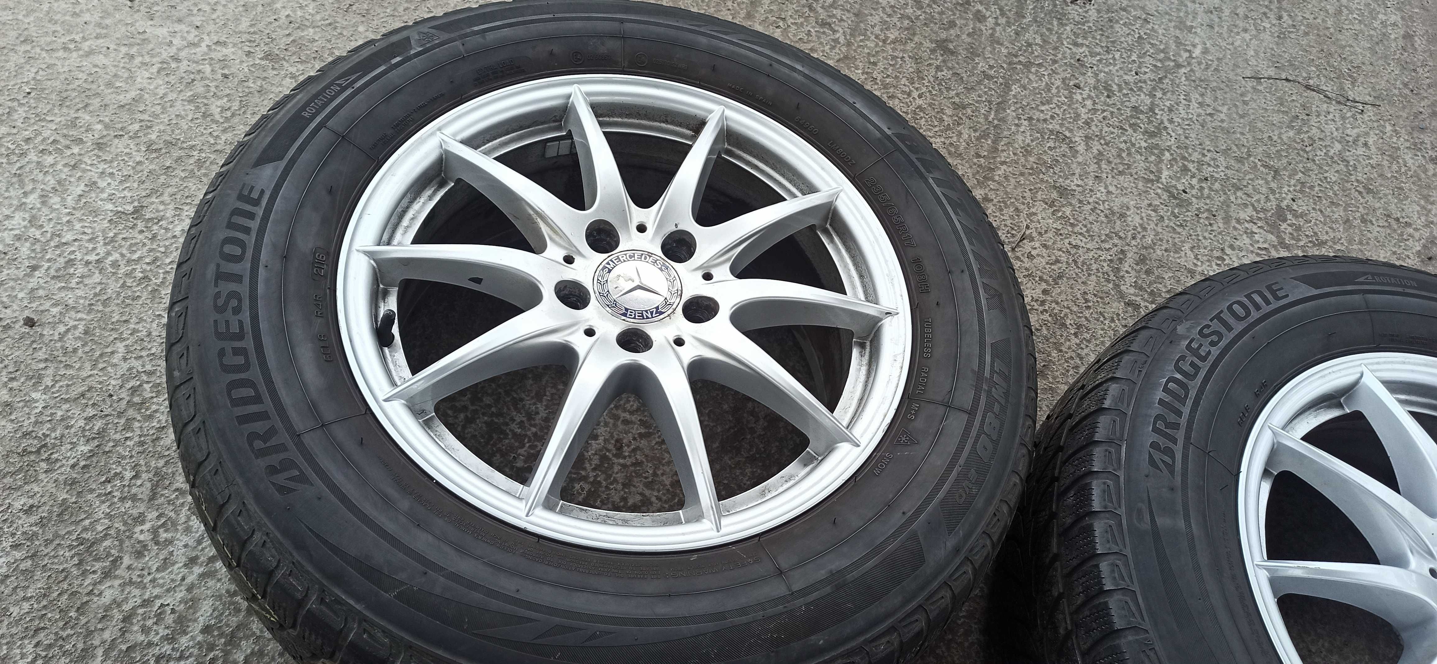 Felgi 17 5x112 Mercedes ML W166 W246 + 235/65  ET 53