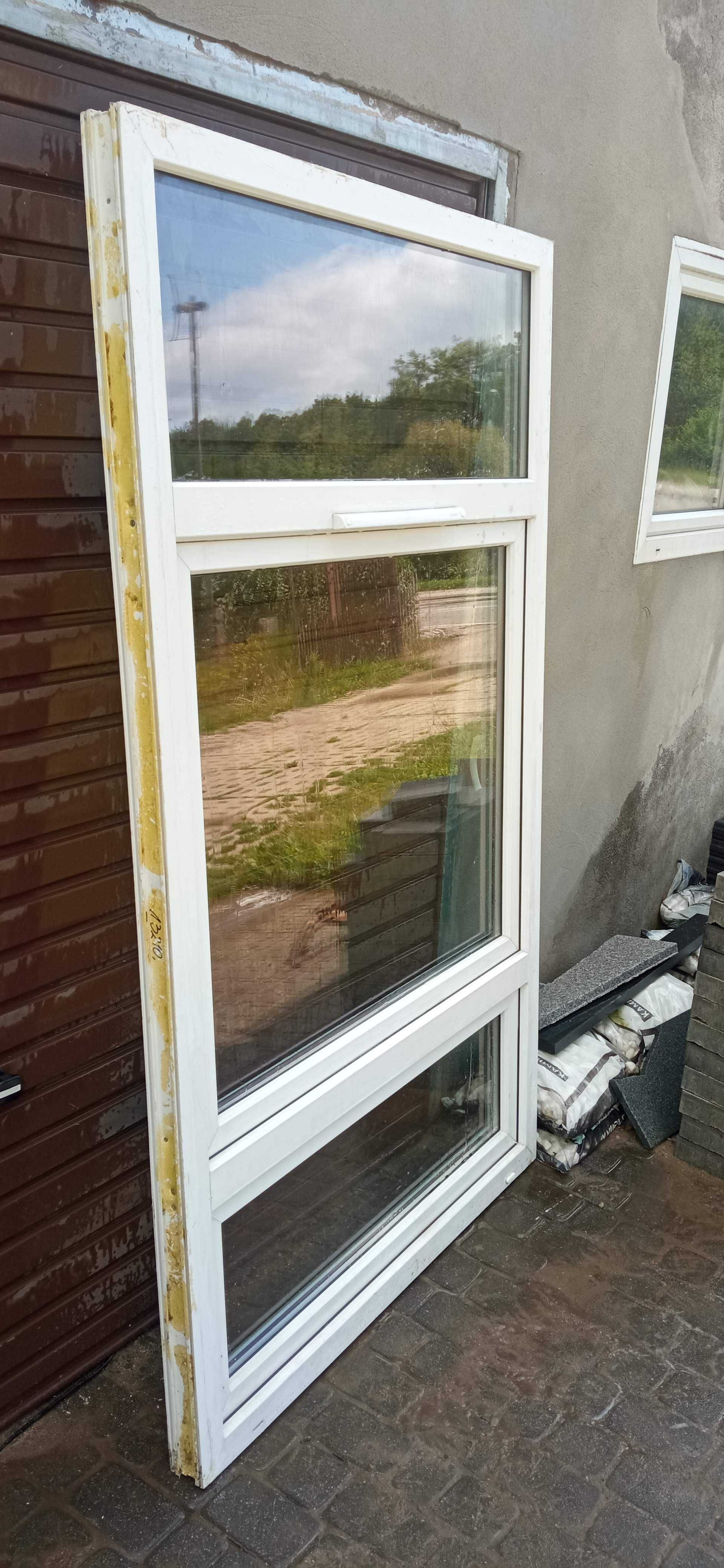 Okno PVC 122x213