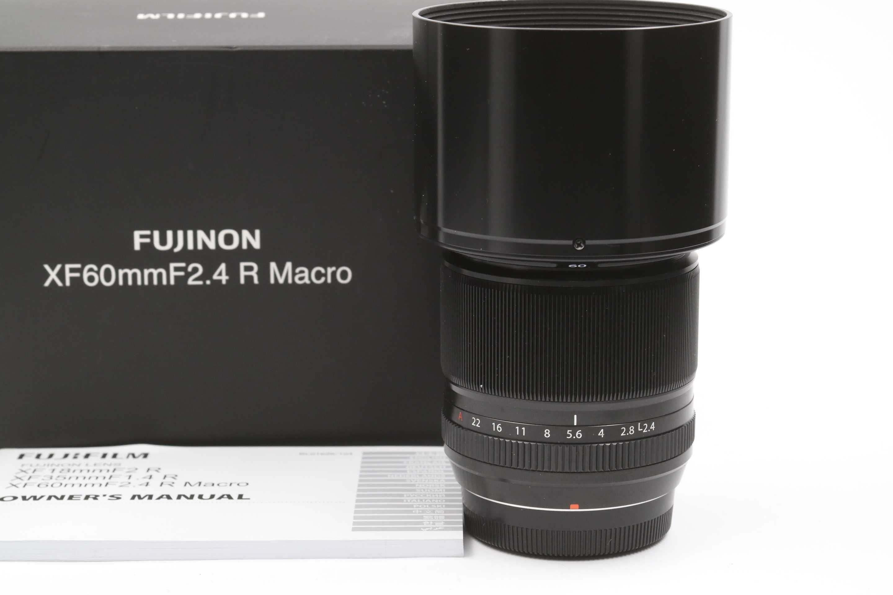 Fujinon XF 60mm f2.4 R Macro ідеальний стан.