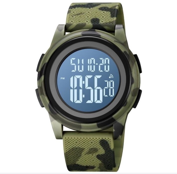 Чоловічий годинник Skmei 2358,1845,1628,1299,1068,1895. ARMY GREEN.