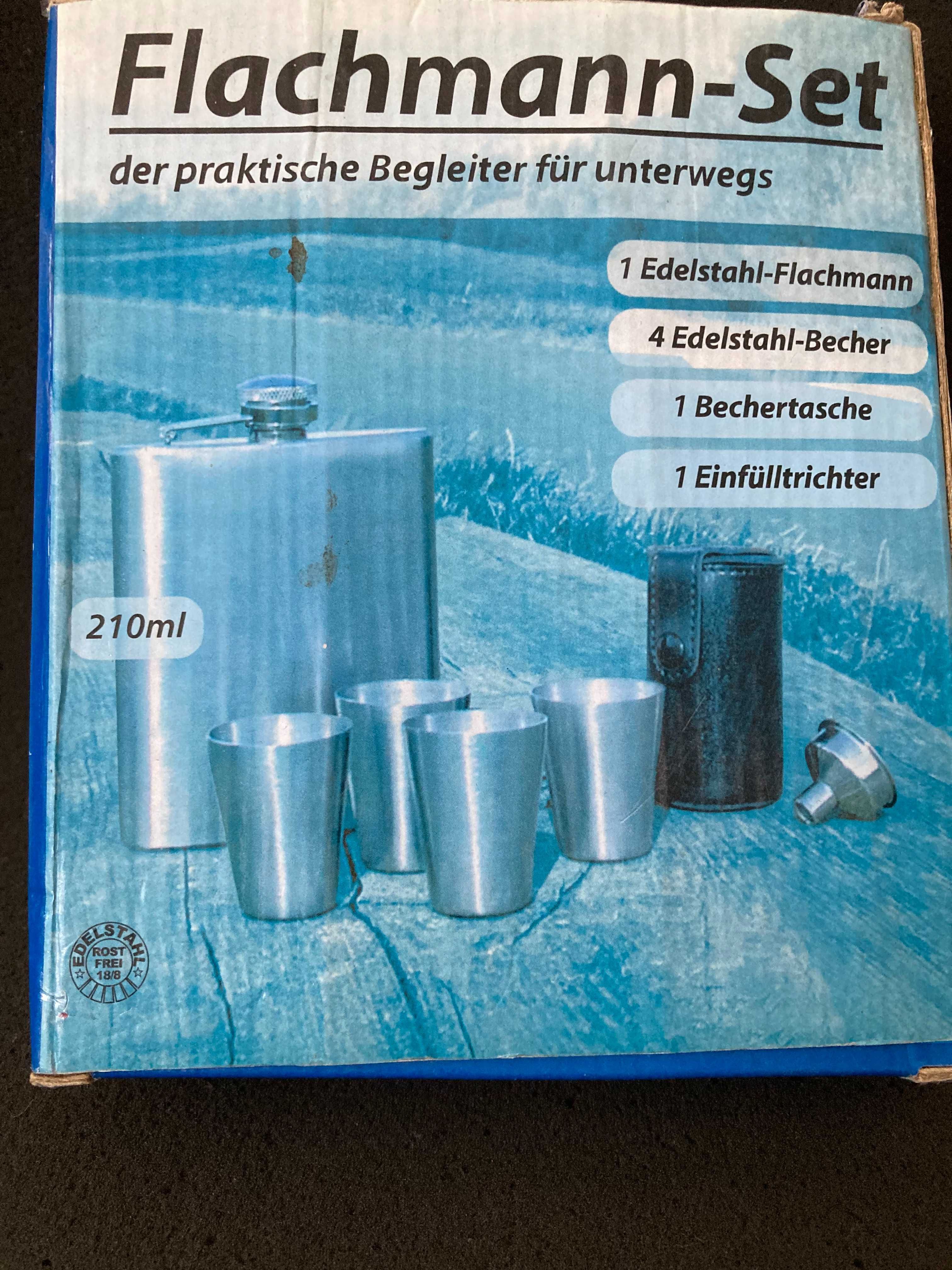 Подарунковий набір, фляга Flachmann-Set