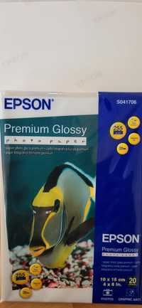 Фотопапір Epson Premium Glossy Photo Paper  10×15 cm (20л.)