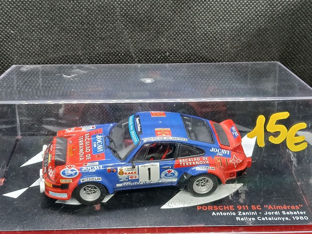 Miniatura 1/43 Porsche  911 SC -Almeras A. Zanini 1980