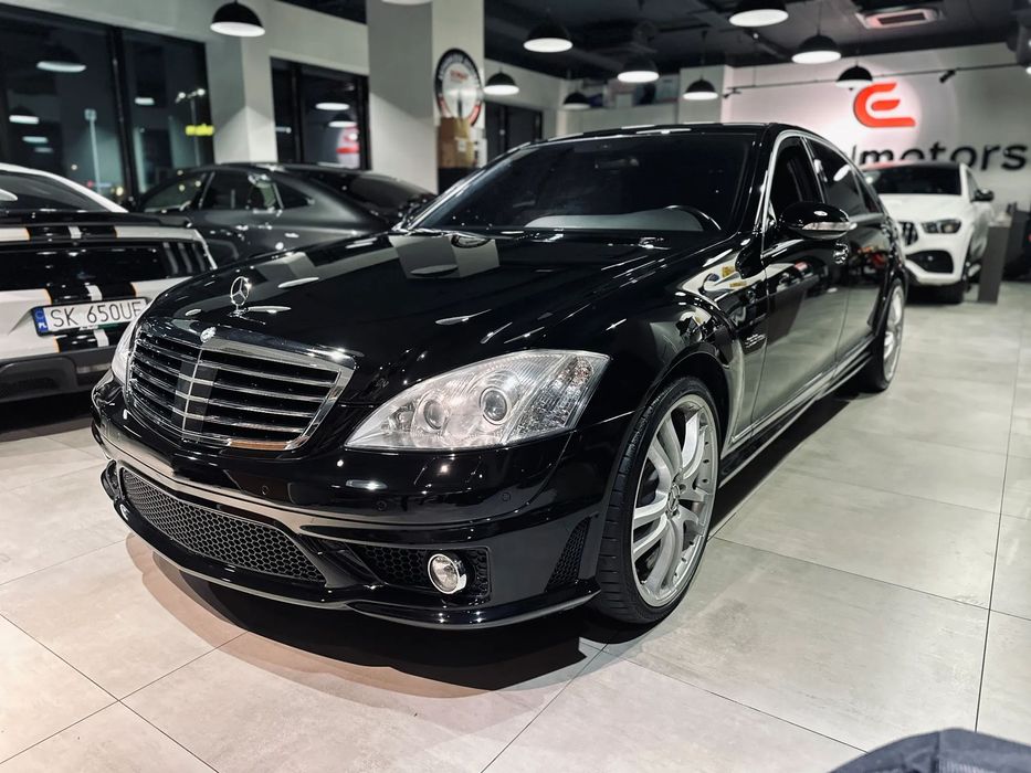 Mercedes-Benz Klasa S 63 AMG Long W221 • 62 tys. km • FV marża • Harman/Kardon