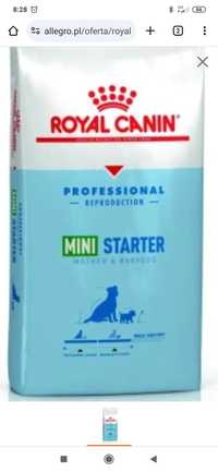 Karma dla Mini psów Starter w opakowaniu 20 kg