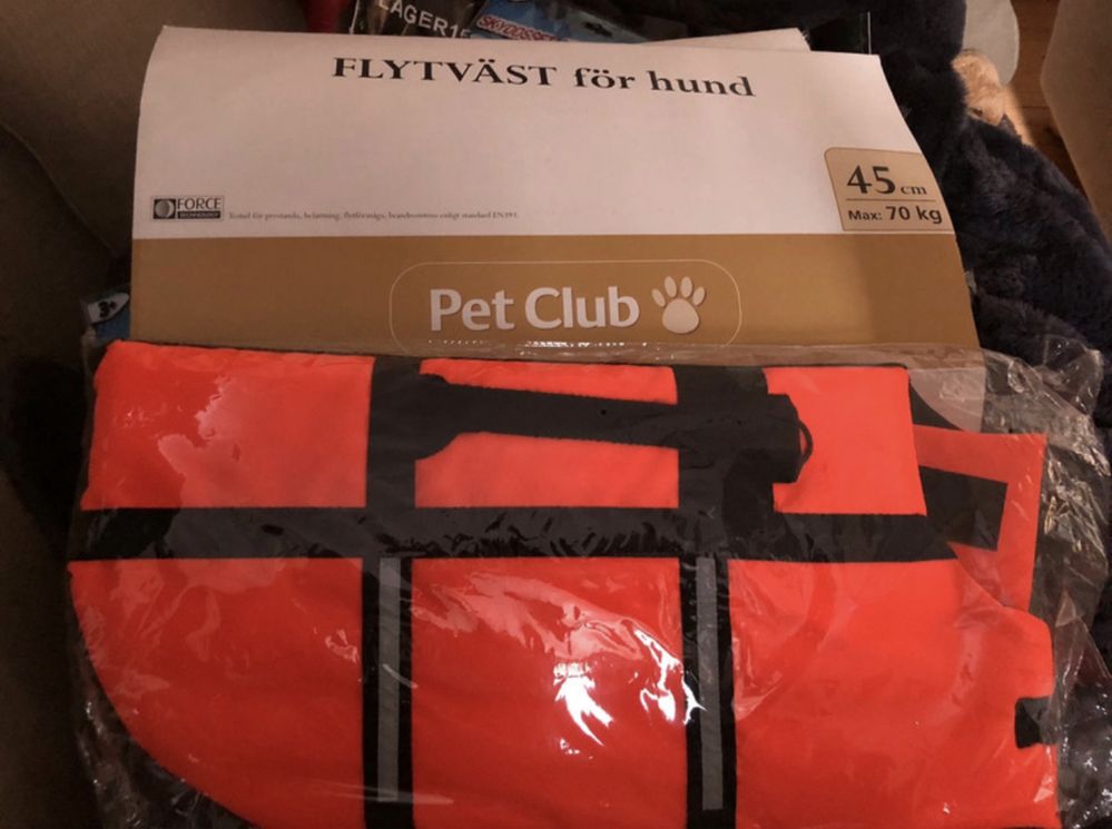 Kamizelka PetClub asekuracyjna ratunkowa dla psa XL 60kg 70kg XXL