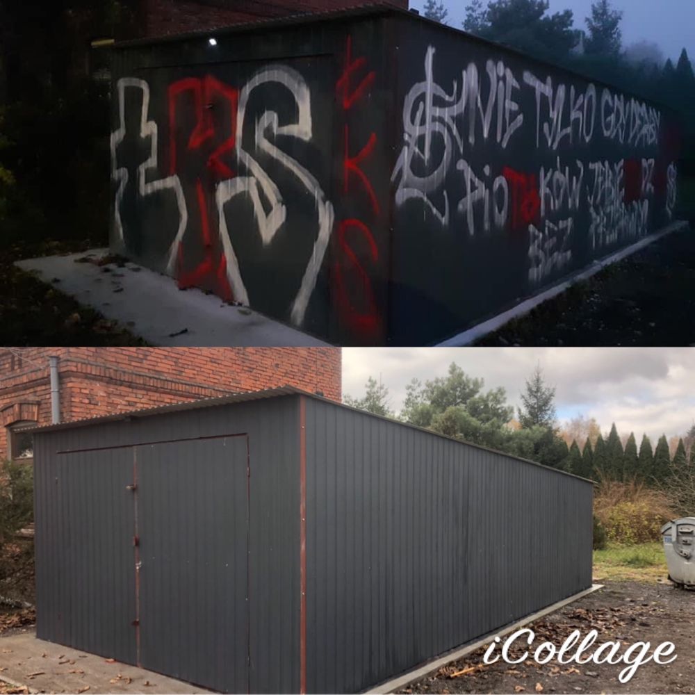 Mycie/Czyszczenie Dachu, Elewacji, Kostki Brukowej Usuwanie Graffiti