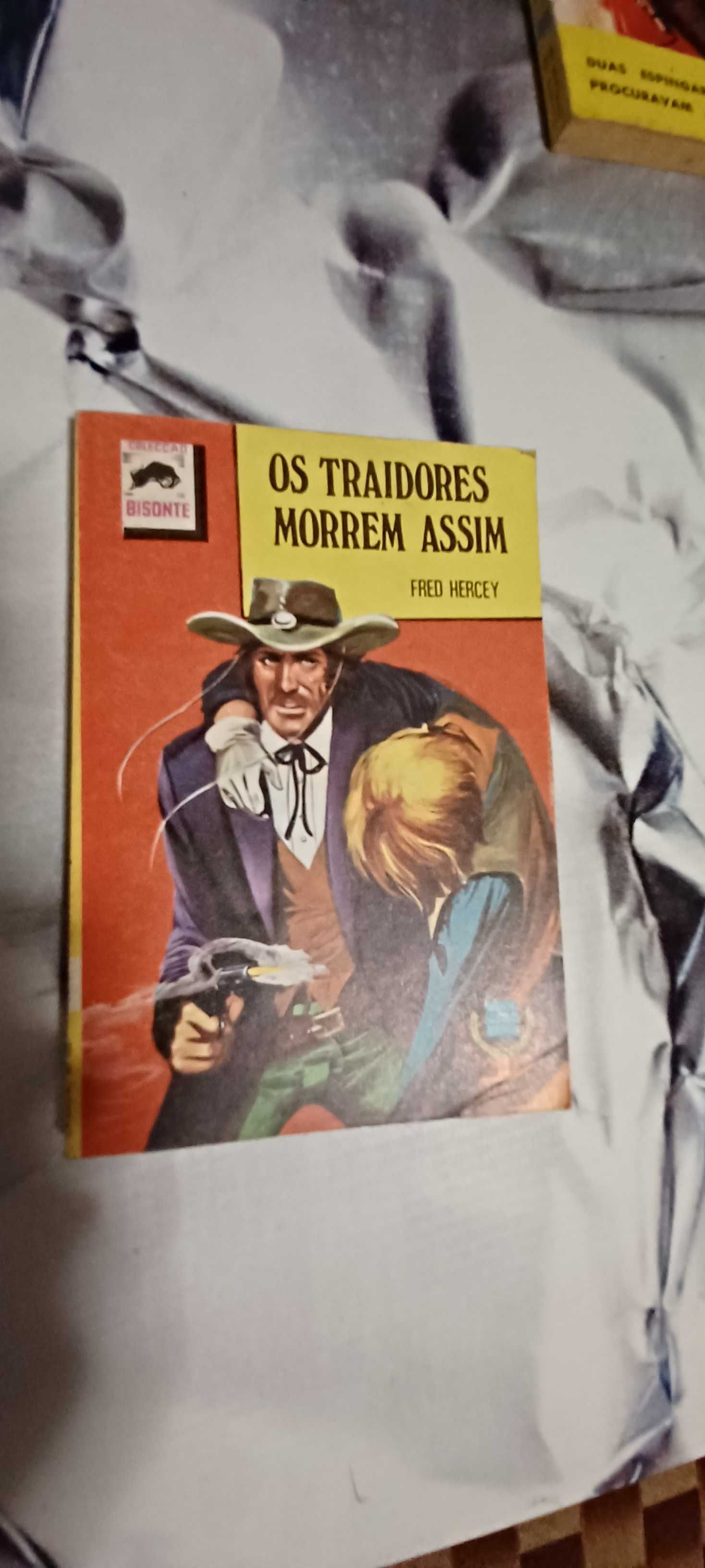 Livro _Os Traidores Morrem Assim_ de Fred Hercey