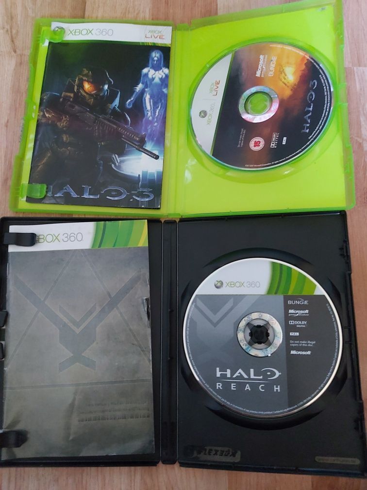 Halo 3 + Halo Reach - gry na xbox 360