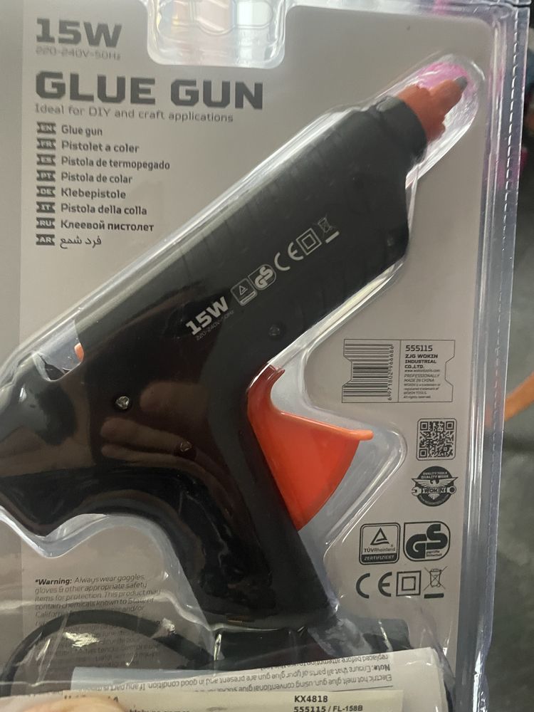 Pistolet do kleju na gorąco nowy