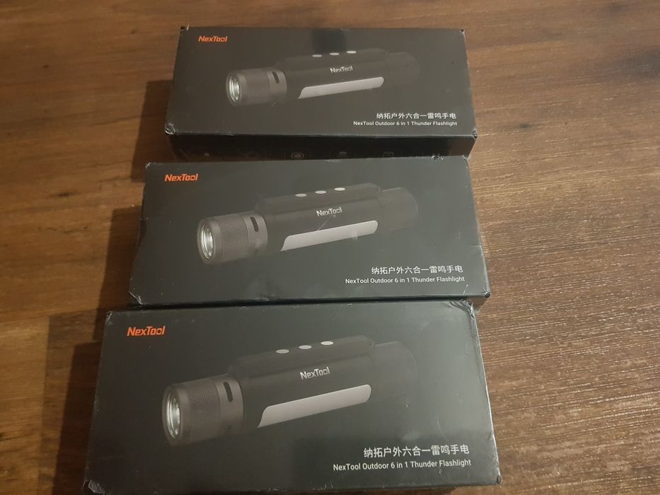 Оригінал! Ліхтарик xiaomi nextool 6 in 1 , Power Bank на 2600 мАч, НОВ