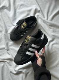 Кросівки Adidas Superstar Black Кроссовки Адідас Суперстар Адидас