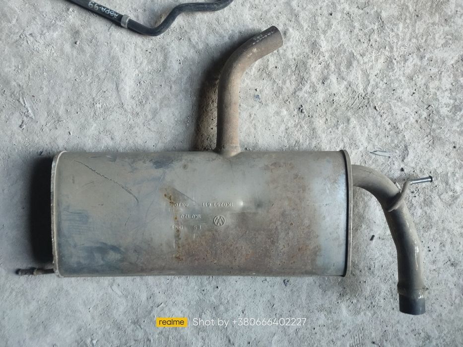 1k0253611 Глушитель  VAG SEAT LEON GOLF V a3 8p TOURAN Skoda