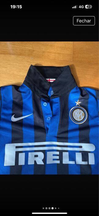 Camisola oficial inter milan tamanho 6-8