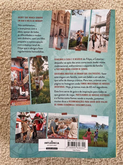 Livro All Aboard Family autografado - como novo