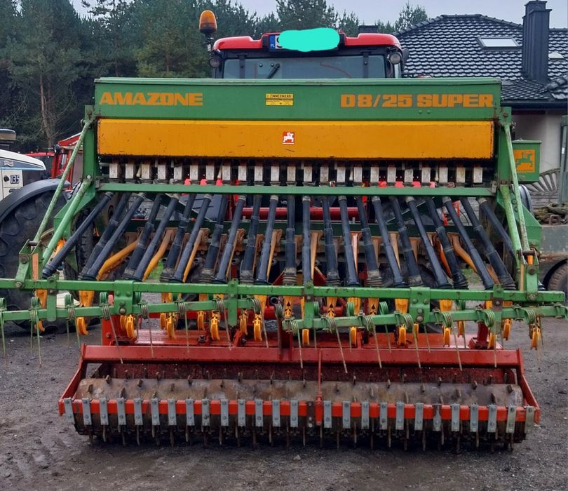 AGREGAT uprawowy 2,5m RAU +Amazone D8 Brona aktywna Hydropak wał Paker