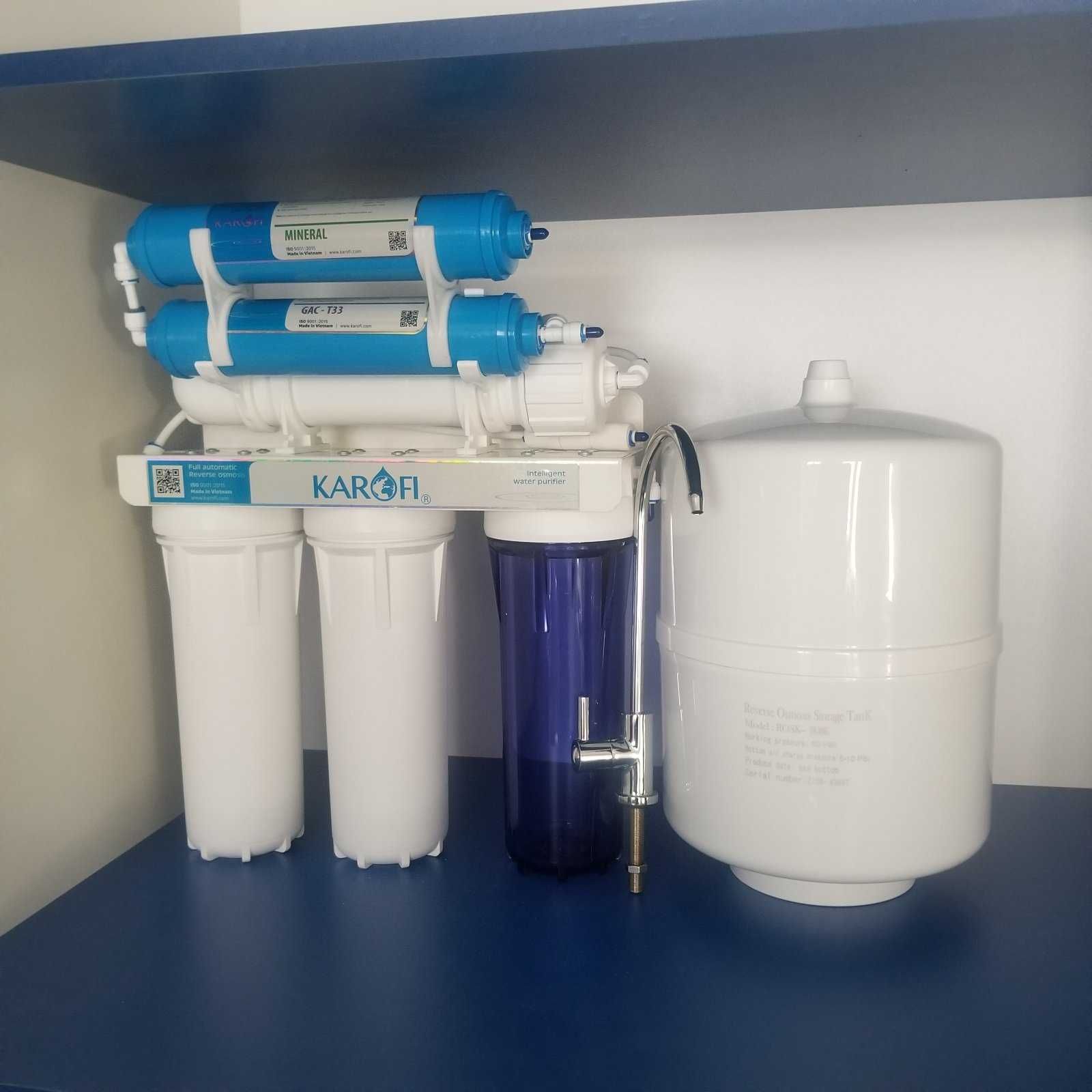 Замена фильтров для воды.Диагностика и ремонт систем фильтрации воды