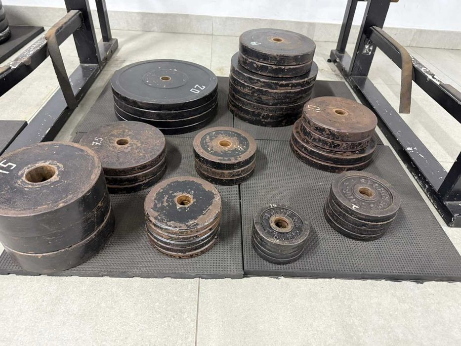 Гриф Олимпийский с блинами