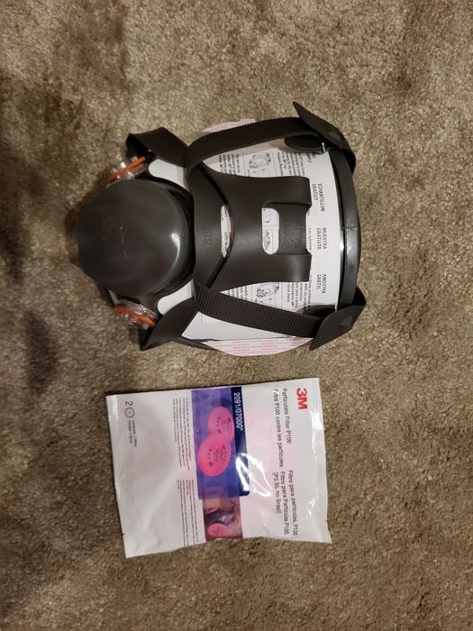 Maska pelnotwarzowa 3M 6800 nowa wraz z filtrami 3m