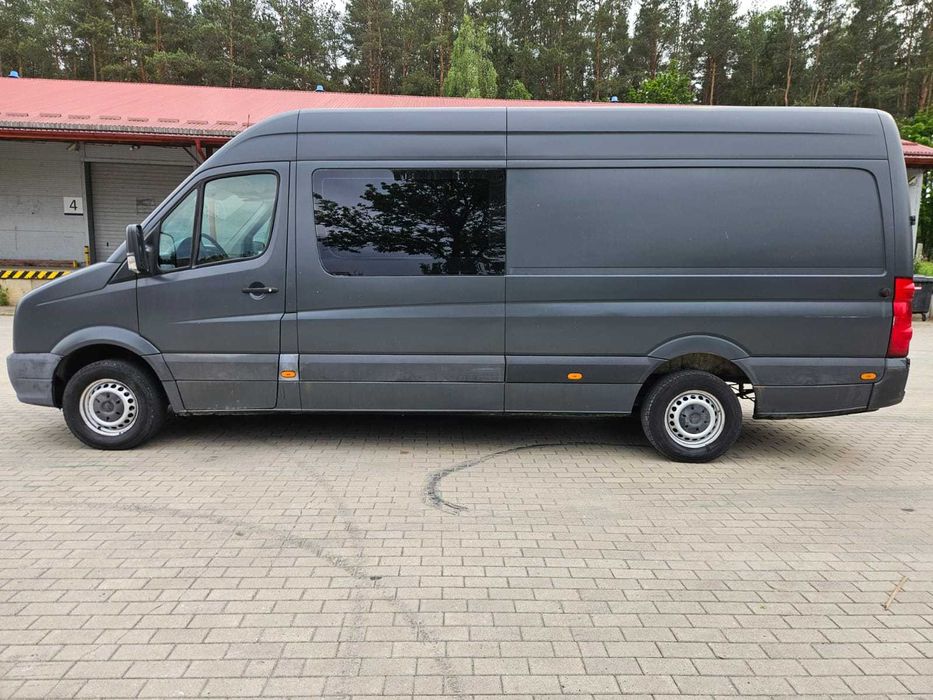 Volkswagen Crafter 2007r Brygadówka 7-mio Osobowy 2.5 TDI