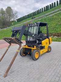 Wozek widlowy teleskop jcb teletrac 25