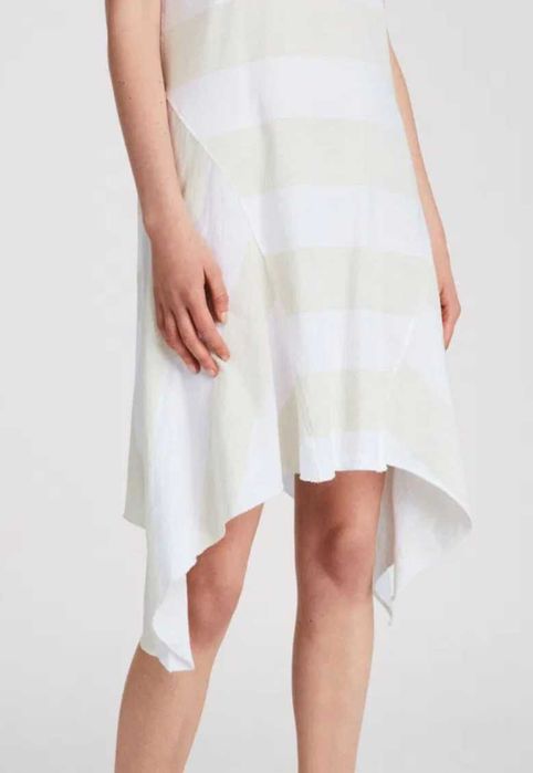 Sukienka na lato ALLSAINTS ALL SAINTS asymetryczna paski 36 S