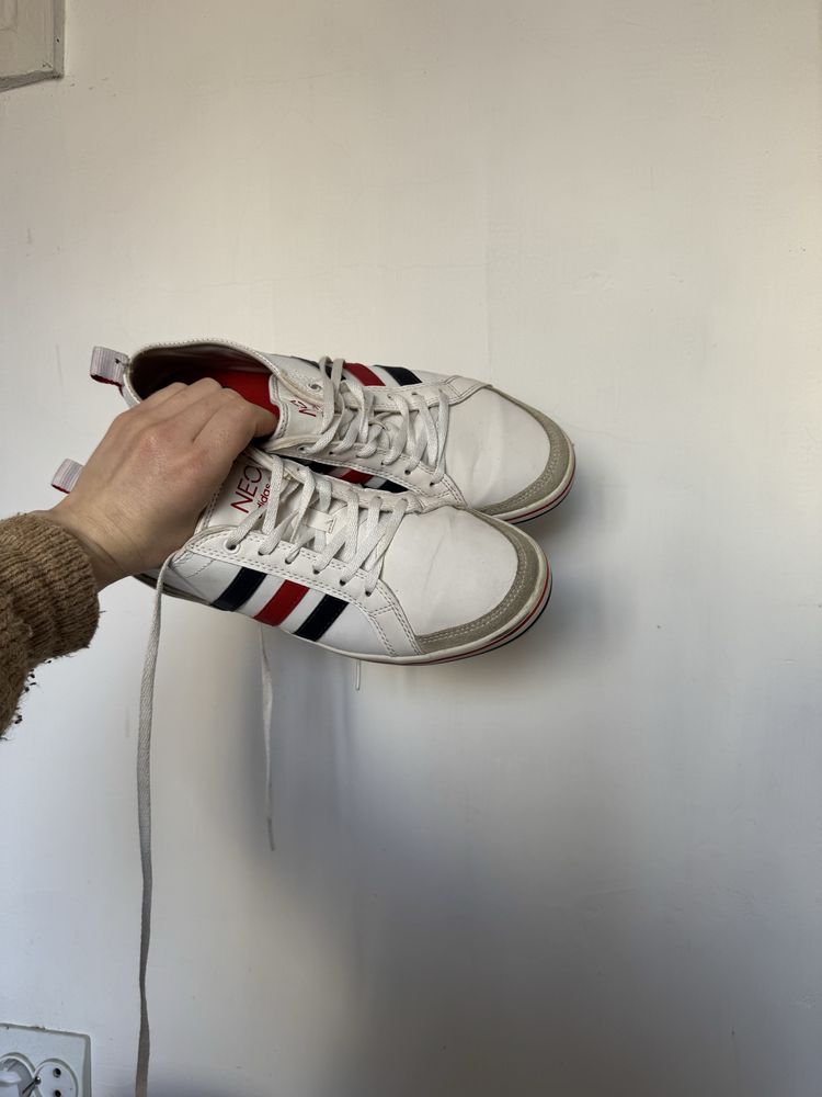 Кеди adidas neo білі 41-42