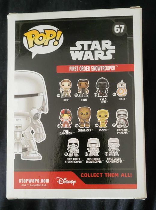 Funko Pop! Star Wars - First Order Snowtrooper #67