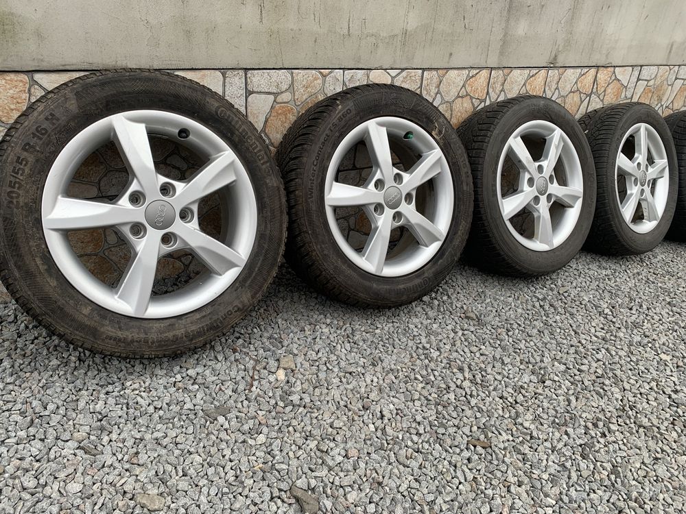 Колеса, Диски 5 112 R16 Audi, Volkswagen, Skoda