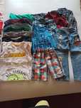 14 szt Paka dla chłopaka 110 - 116 koszule piżama t-shirt bluza spodni