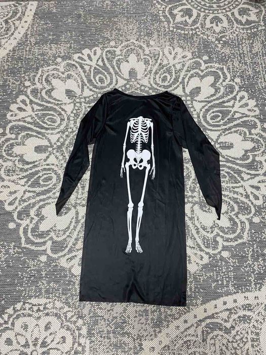 Мантія скелет на Хеловін 6,7,8,9 р