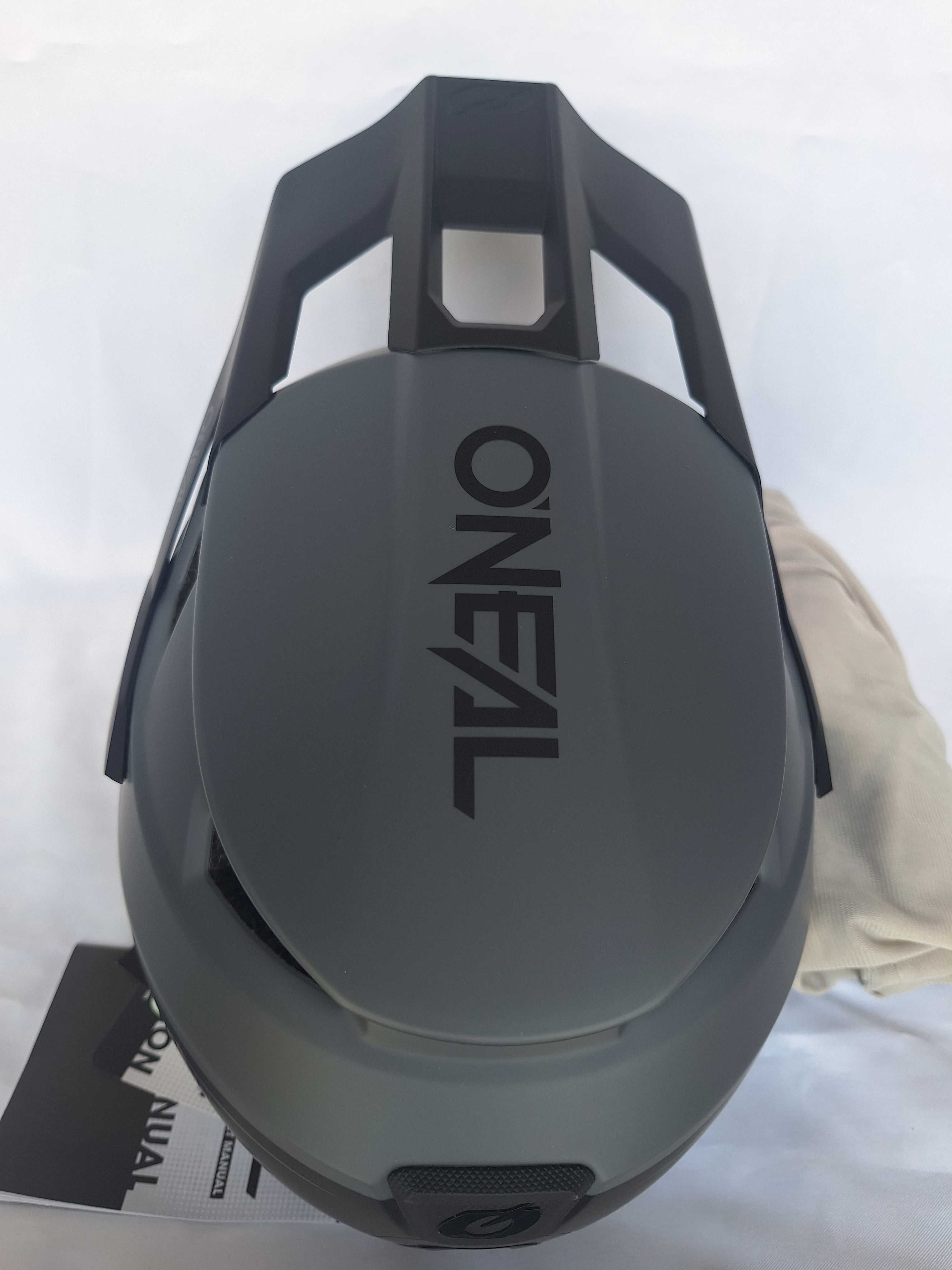 Kask fullface O'Neal Transition Helmet V23 Flash Black Gray S 55-56cm